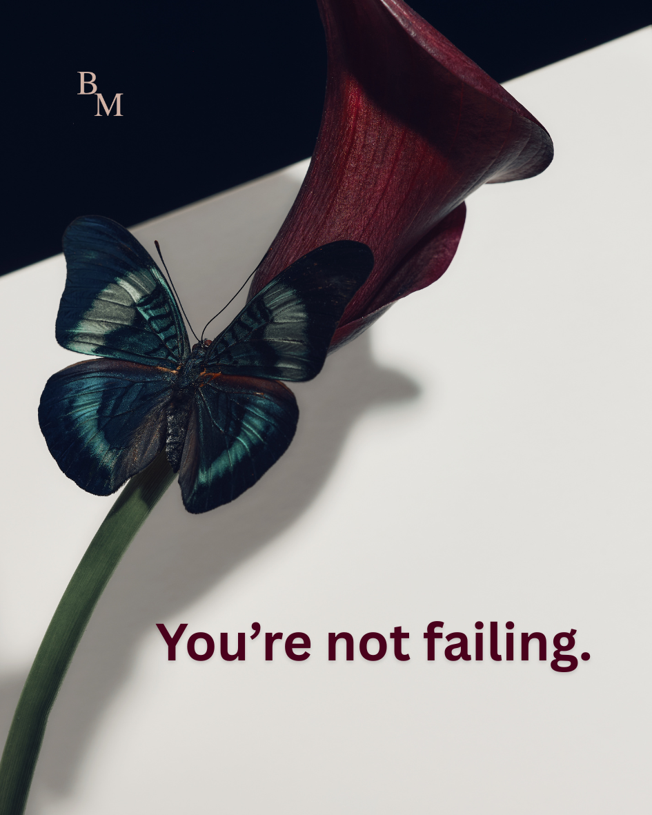 Shadow and light imagery representing facing inner emotional blocks